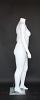 PLUS SIZE Headless Female Mannequin Matte White PLUS-1