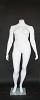 Female Plus Size Mannequin Headless Matte white finish PLUS-2