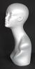 Female Mannequin Head Silver Finish MH1ST-1