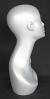 Female Mannequin Head Silver Finish MH1ST-3