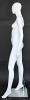 5 ft 11 in female abstract head mannequin matte white SFW39E-WT