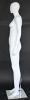 5 ft 11 in female abstract head Mannequin, Matte white SFW51E-WTN