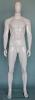 GLOSSY WHITE ABSTRACT MALE MANNEQUIN SFM51E-GW