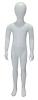 6 years old Child Mannequin Abstract Egg head Matte white finish KE6