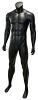 Matte Black Headless Male Mannequin Sport Body Shape STB-2MHB