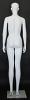 6 ft Abstract Head Standing Female Mannequin -SFW27E-WT