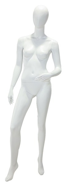 cheap fiberglass matte pure white mannequin